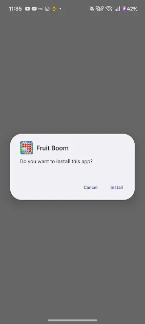 Screenshot of Fruit Boom Apk